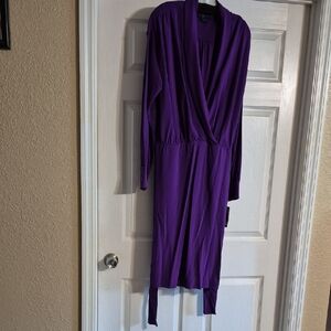 W by Worth Rich Purple Dress